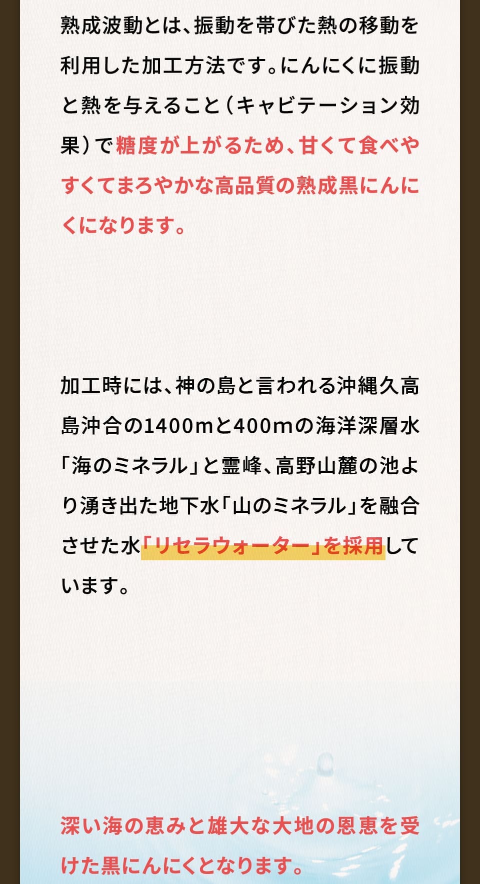 甘くてフルーティー！ホクっとまろやかな新食感！蜂蜜漬け黒にんにく【りせらや養蜂園】